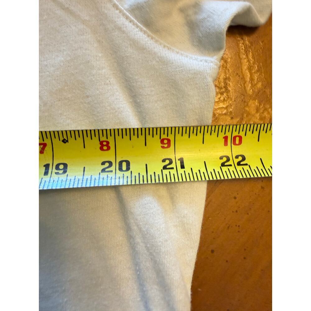 Fjallraven Men's 1960 Logo Graphic T Shirt Cream Red Size Large - Picture 8 of 9
